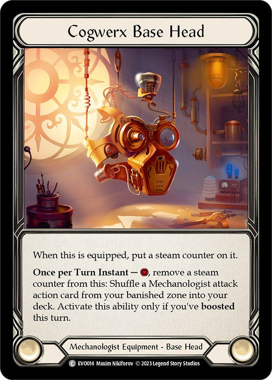 Cogwerx Base Head [Bright Lights] Cold Foil
