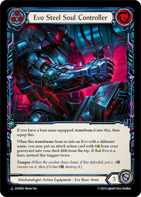 Evo Steel Soul Controller (Marvel) [Bright Lights] Cold Foil