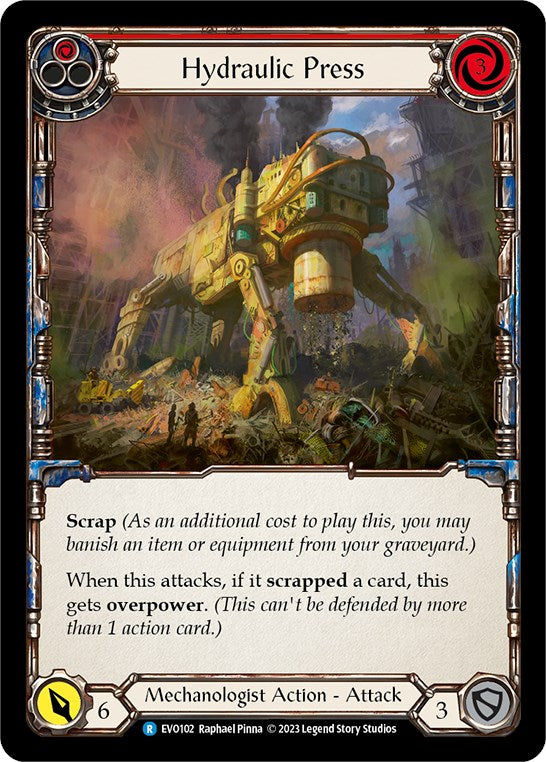 Hydraulic Press (Red) [Bright Lights]