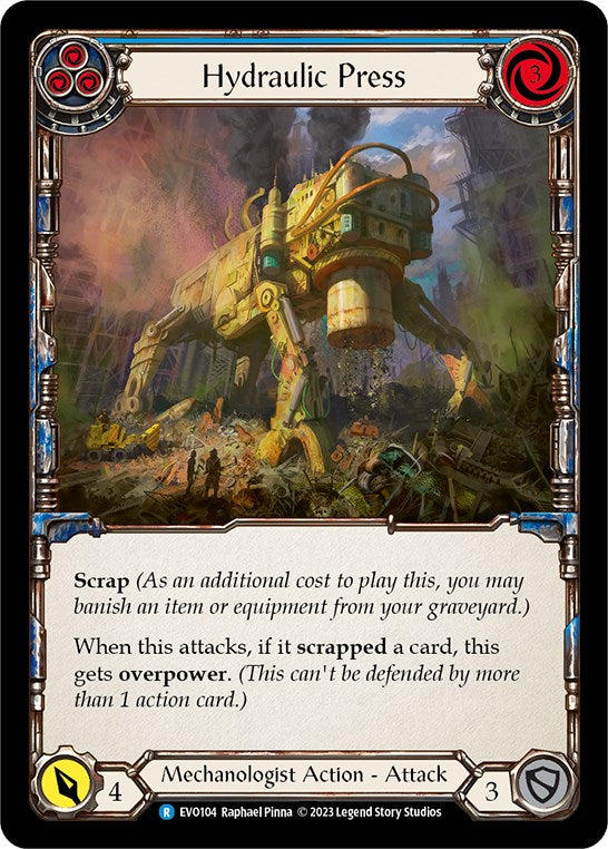 Hydraulic Press (Blue) [Bright Lights]