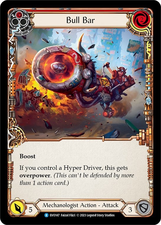 Bull Bar (Red) [Bright Lights] Rainbow Foil