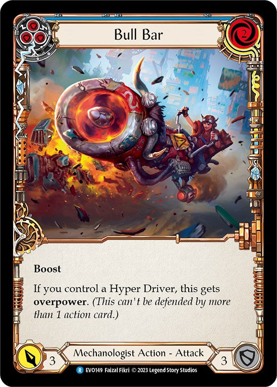 Bull Bar (Blue) [Bright Lights] Rainbow Foil