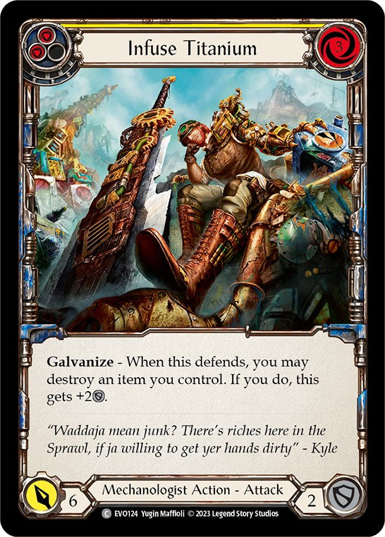 Infuse Titanium (Yellow) [Bright Lights]