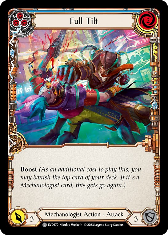 Full Tilt (Blue) [Bright Lights] Rainbow Foil