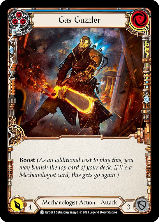 Gas Guzzler (Blue) [Bright Lights] Rainbow Foil