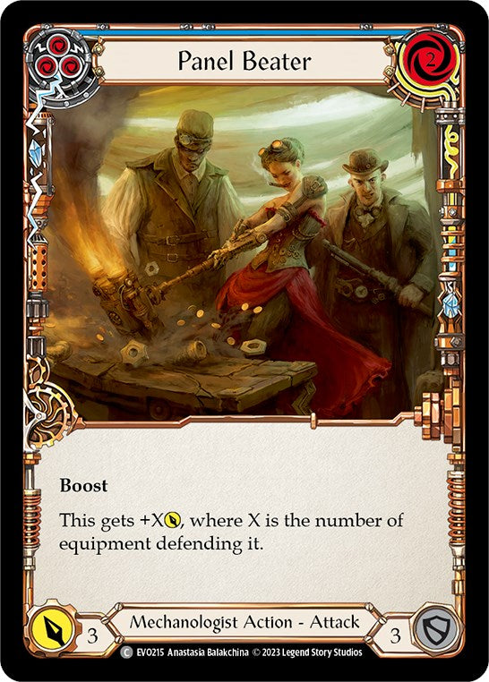 Panel Beater (Blue) [Bright Lights] Rainbow Foil