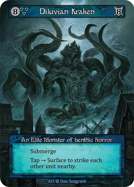 Diluvian Kraken (Preconstructed Deck) [Alpha]