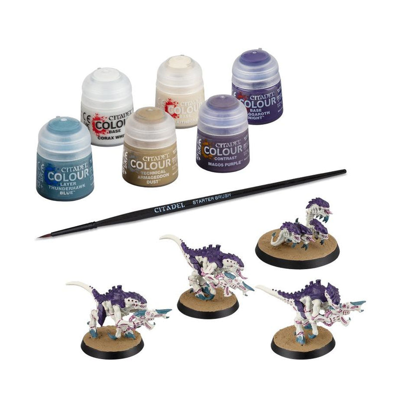 Warhammer : 40,000 - Tyranides : Termagants et Essaim Ripper + Set de peinture