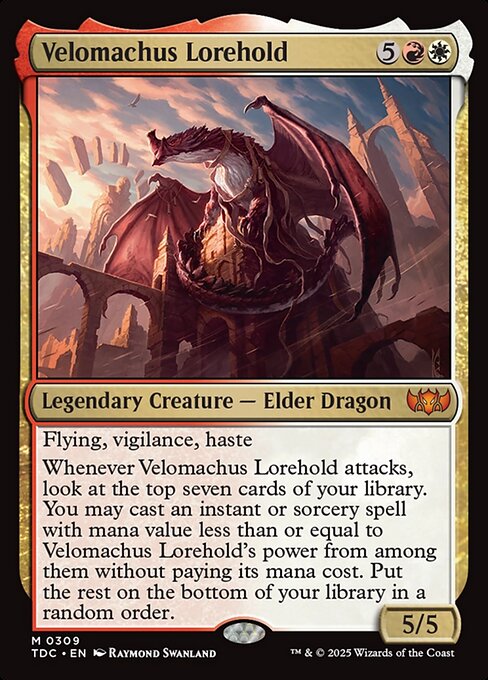 Velomachus Lorehold (309) [Tarkir: Dragonstorm Commander]