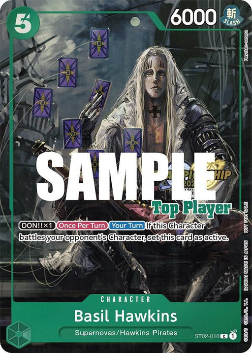 Basil Hawkins (CS 2023 Top Players Pack) (ST02-010) [One Piece Promotion Cards]