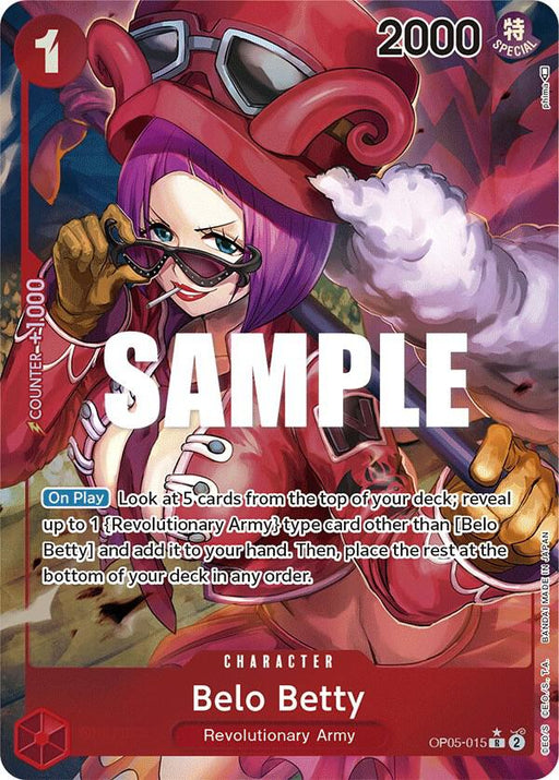 Belo Betty (015) (Alternate Art) (OP05-015) [Awakening of the New Era]