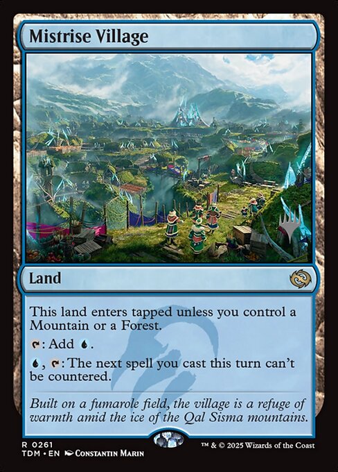 Mistrise Village (261p) [Tarkir: Dragonstorm Promos]
