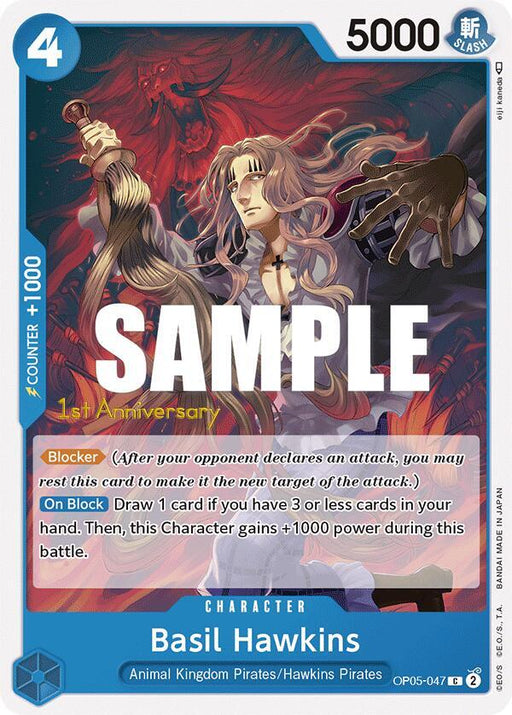 Basil Hawkins (OP05-047) [Awakening of the New Era: 1st Anniversary Tournament Cards]