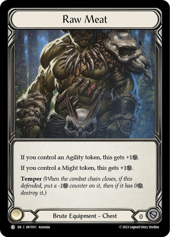 Raw Meat [Heavy Hitters] Cold Foil