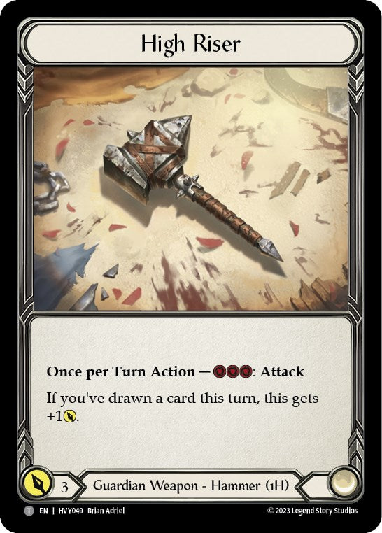 High Riser [Heavy Hitters] Cold Foil