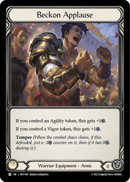 Beckon Applause [Heavy Hitters] Cold Foil