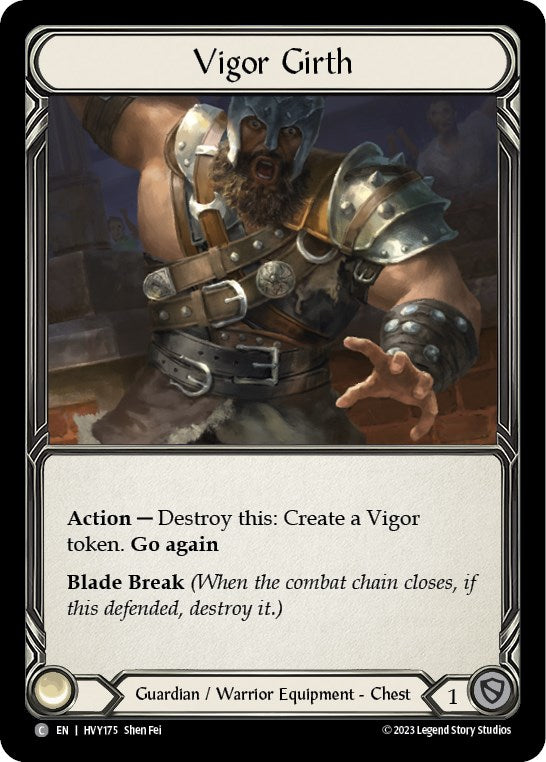Vigor Girth [Heavy Hitters] Cold Foil