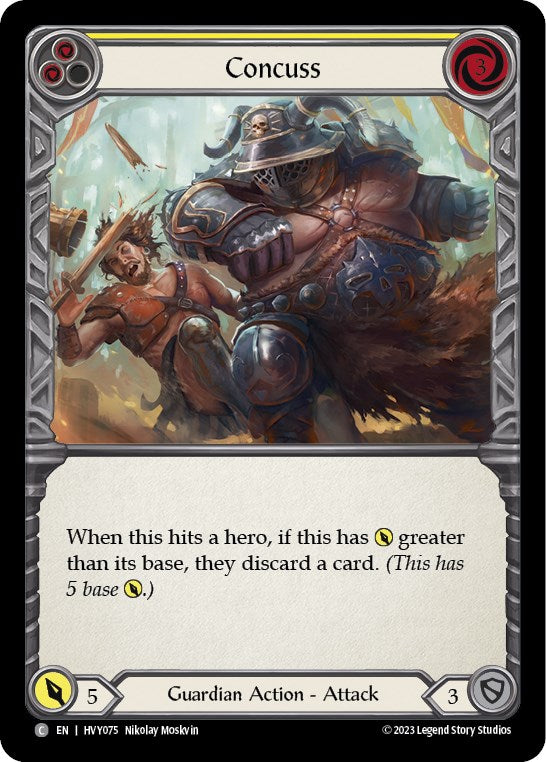 Concuss (Yellow) [Heavy Hitters]