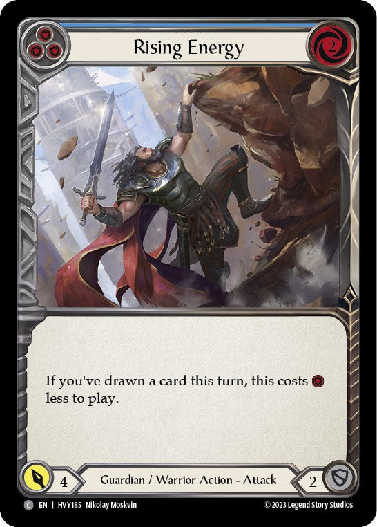 Rising Energy (Blue) [Heavy Hitters]