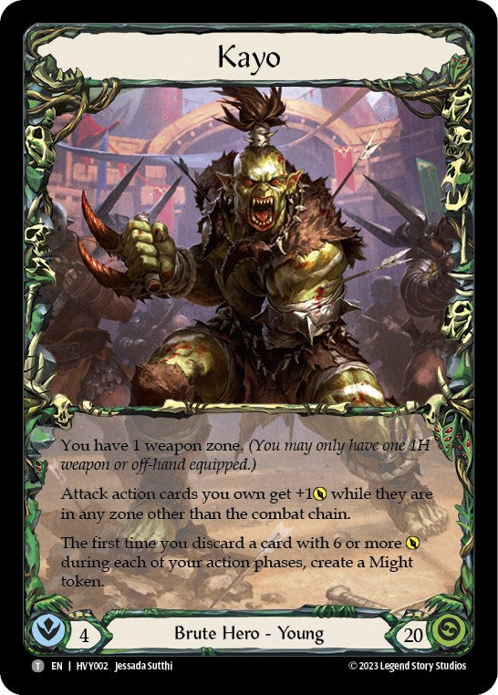 Kayo // Rhinar [Heavy Hitters]