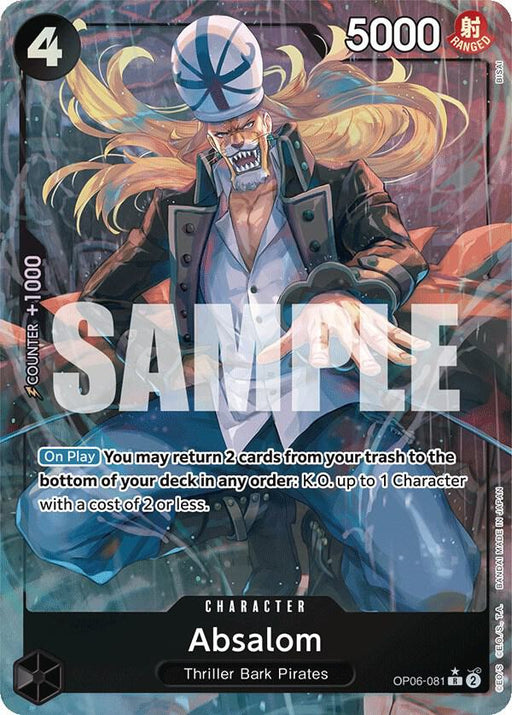 Absalom (Alternate Art) (OP06-081) [Wings of the Captain]