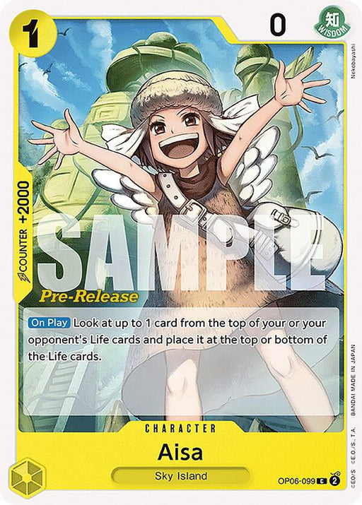 Aisa (OP06-099) [Wings of the Captain Pre-Release Cards]