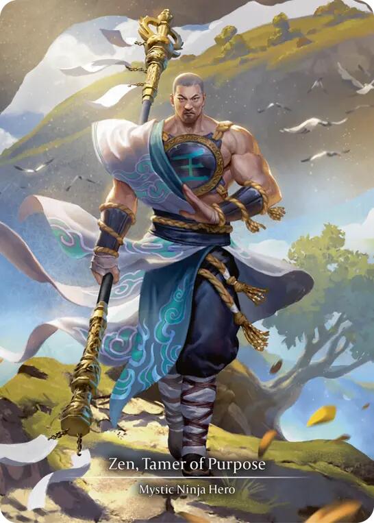 Zen, Tamer of Purpose (Marvel) [Part the Mistveil] Cold Foil