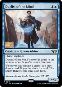 Duelist of the Mind (45) [Prerelease Cards]
