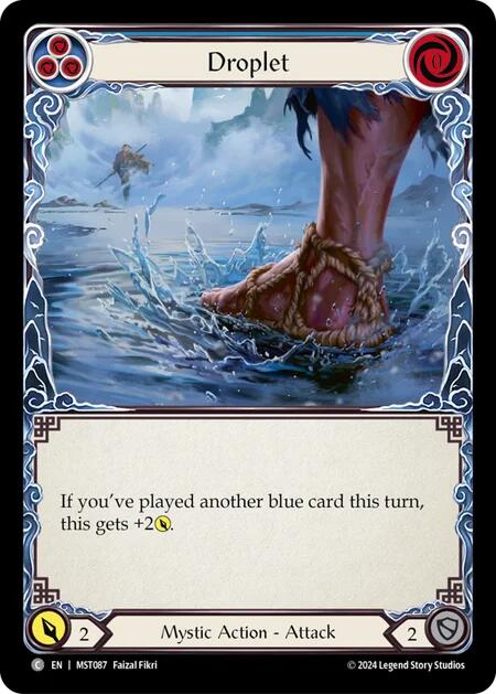 Droplet [Part the Mistveil] Rainbow Foil