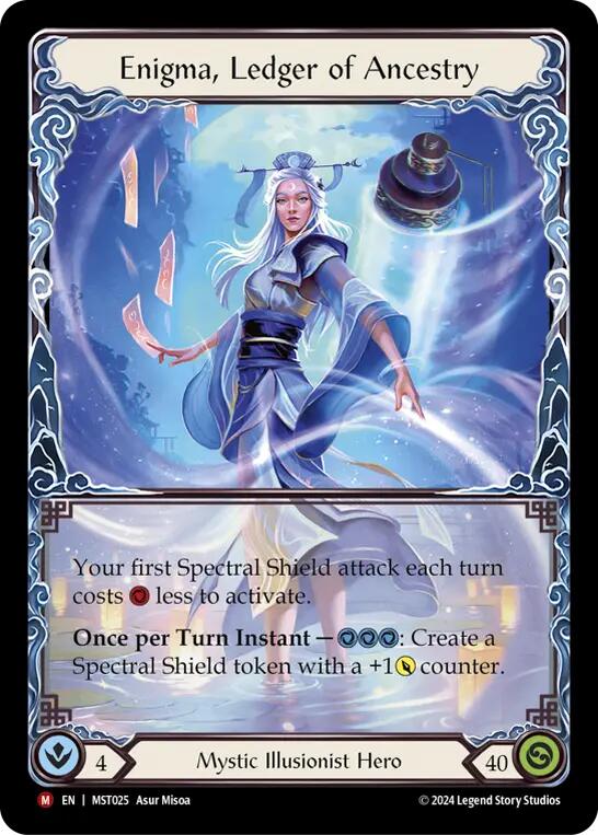 Enigma, Ledger of Ancestry [Part the Mistveil]