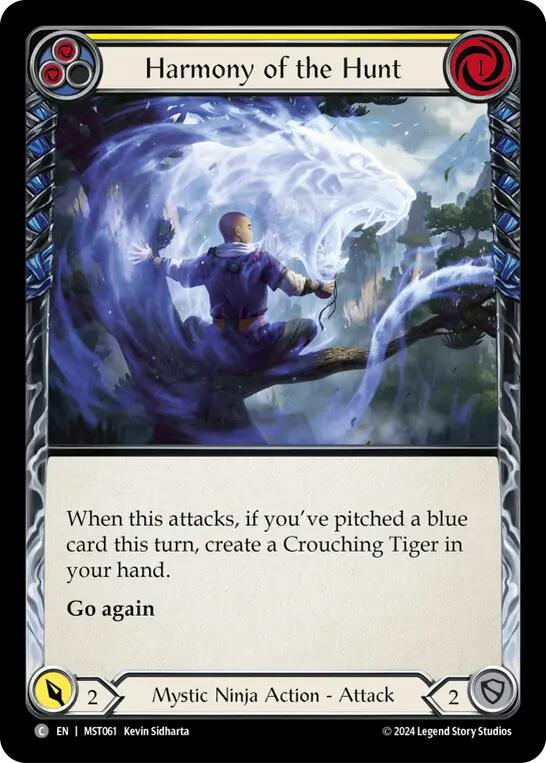 Harmony of the Hunt (Yellow) [Part the Mistveil] Rainbow Foil