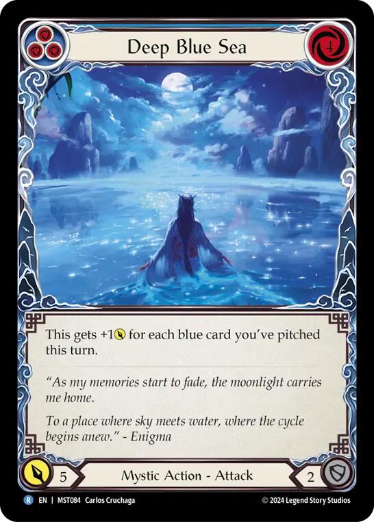 Deep Blue Sea [Part the Mistveil] Rainbow Foil