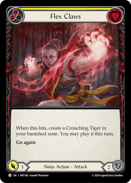 Flex Claws (Yellow) [Part the Mistveil]