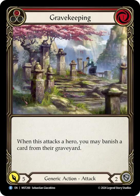 Gravekeeping (Red) [Part the Mistveil]