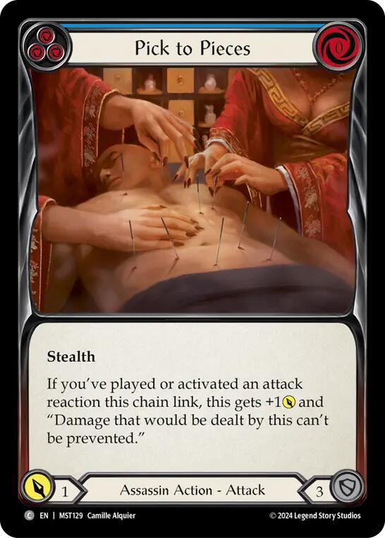 Pick to Pieces (Blue) [Part the Mistveil]