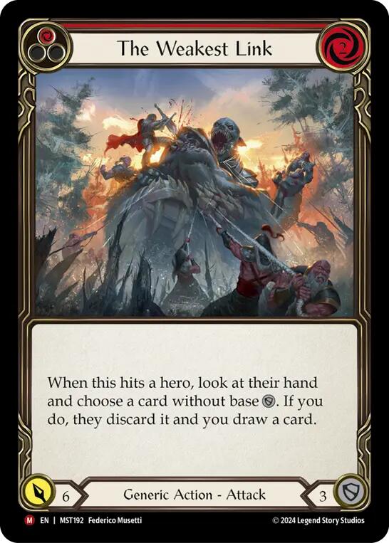 The Weakest Link [Part the Mistveil] Rainbow Foil