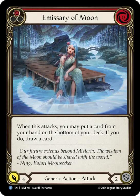 Emissary of Moon [Part the Mistveil] Rainbow Foil