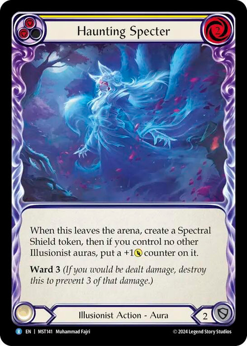 Haunting Specter (Yellow) [Part the Mistveil]