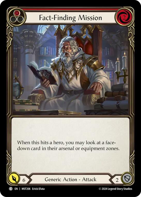 Fact-Finding Mission (Red) [Part the Mistveil] Rainbow Foil