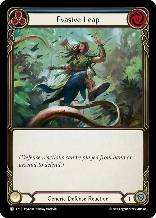 Evasive Leap (Blue) [Part the Mistveil]