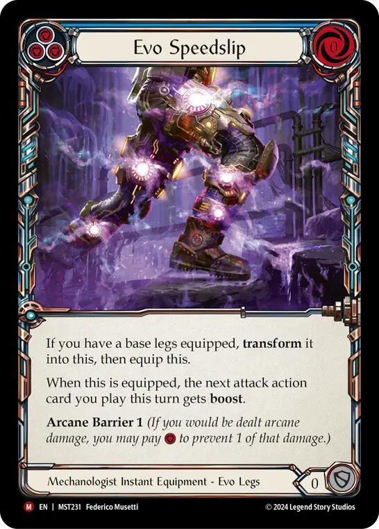 Evo Speedslip [Part the Mistveil] Cold Foil