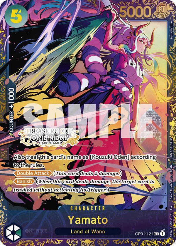 Yamato (Treasure Cup) (OP01-121) [One Piece Promotion Cards]