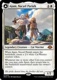 Ajani, Nacatl Pariah (237) [Prerelease Cards]