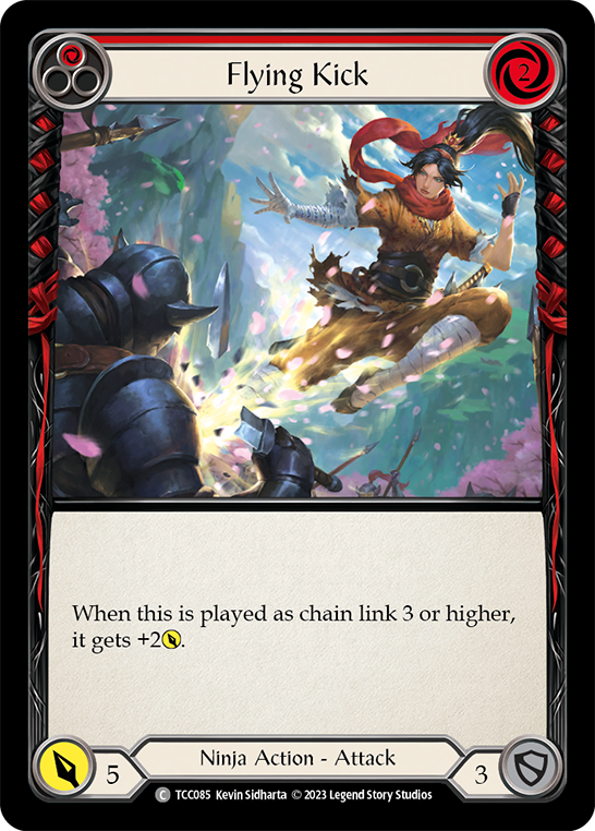 Flying Kick (Red) [Round the Table: TCC x LSS]