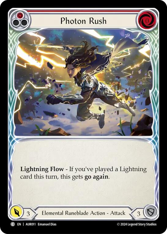 Photon Rush (Red) [1st Strike]