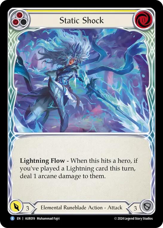 Static Shock (Yellow) [1st Strike]