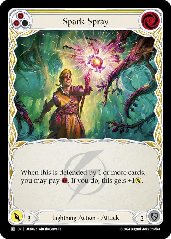 Spark Spray (Yellow) [1st Strike]