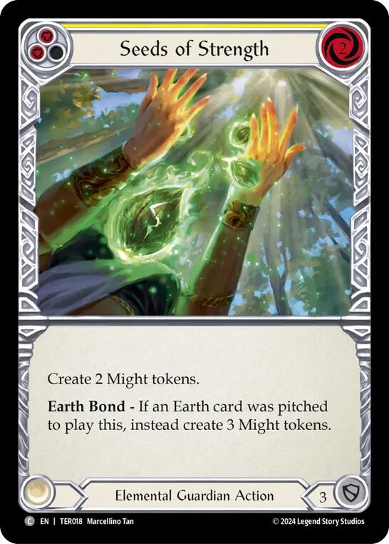 Seeds of Strength (Yellow) [1st Strike]