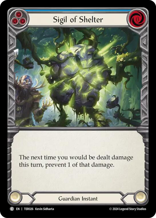 Sigil of Shelter (Blue) [1st Strike]