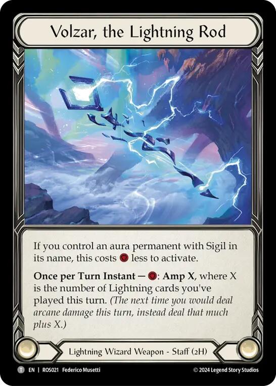 Volzar, the Lightning Rod [Rosetta]